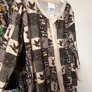 Camouflage Patchwork Bamboo Zippy 3T